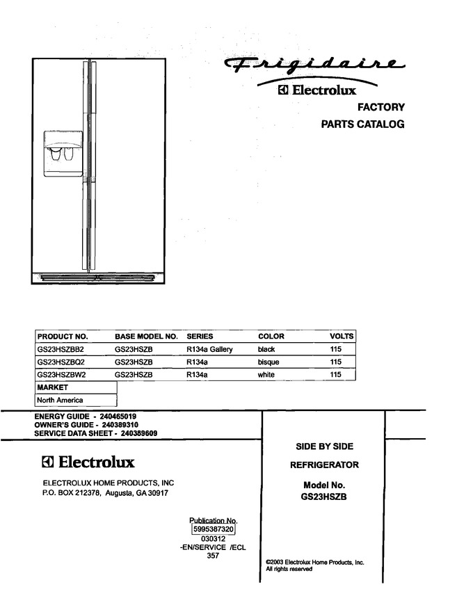 Diagram for GS23HSZBQ2