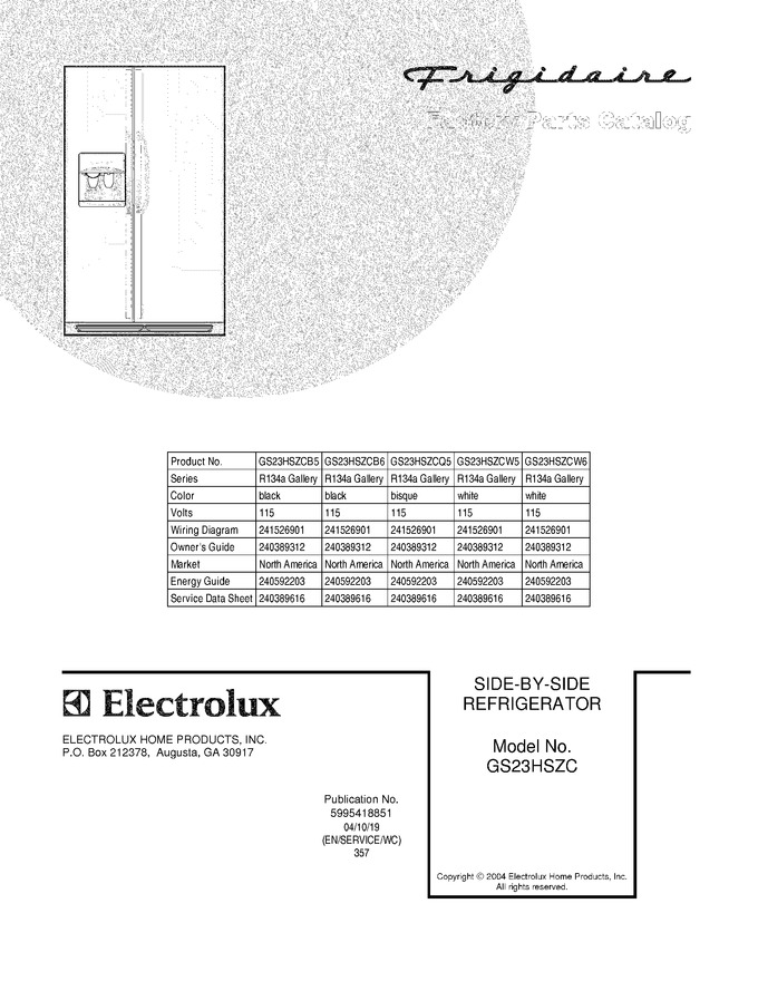 Diagram for GS23HSZCB5
