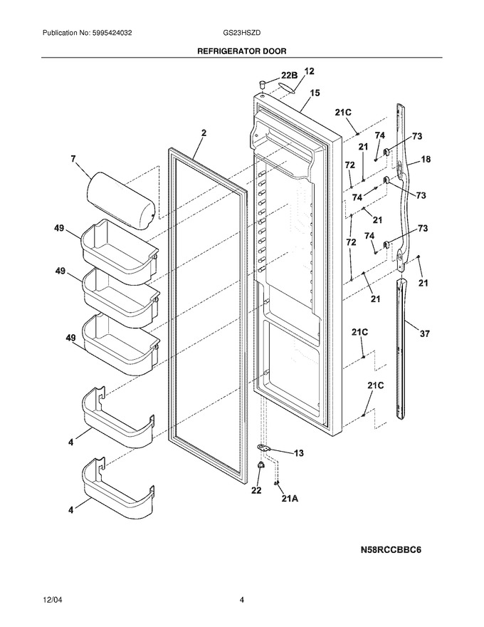 Diagram for GS23HSZDW4