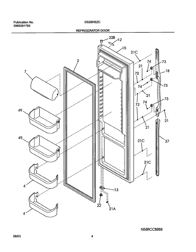 Diagram for GS26HSZCW0