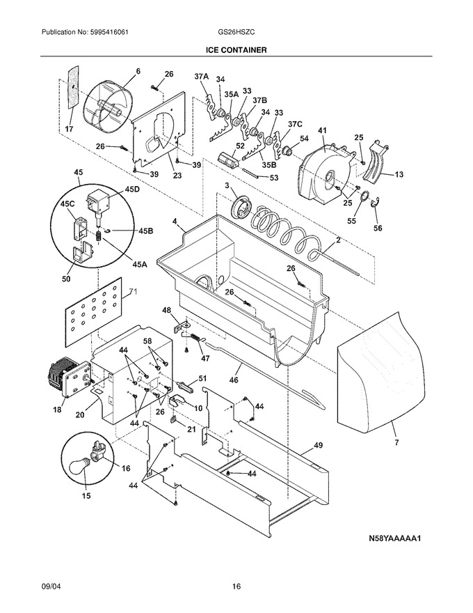 Diagram for GS26HSZCW6