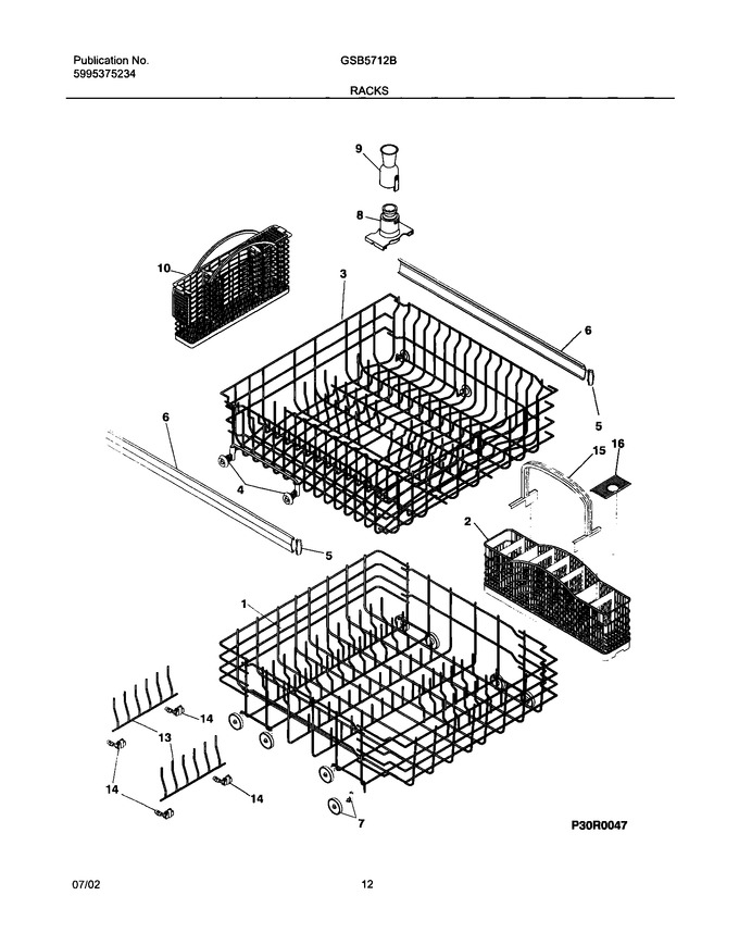 Diagram for GSB5712BB0