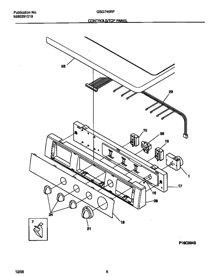 Diagram for GSG746RFS0