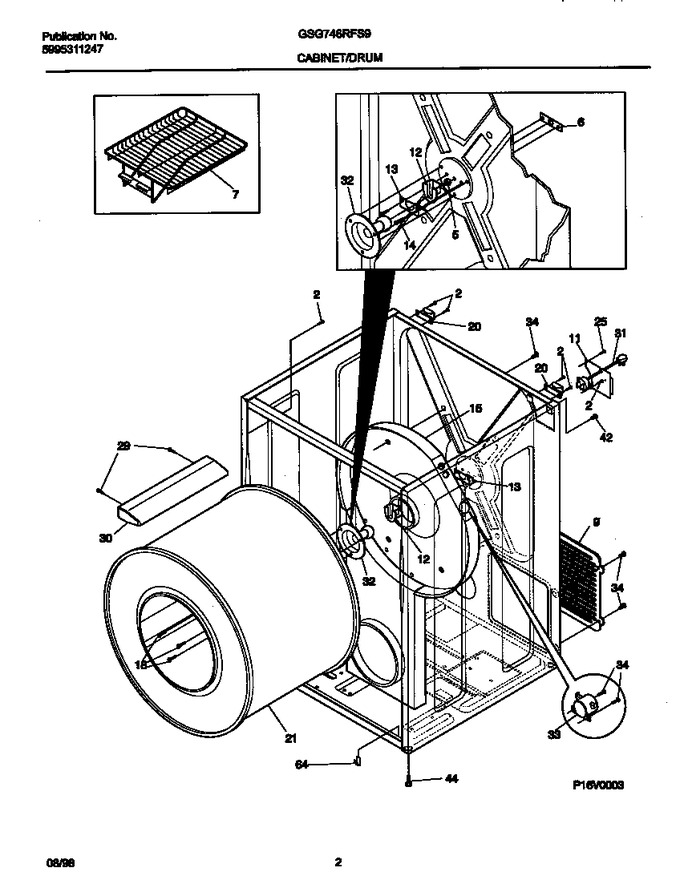 Diagram for GSG746RFS9