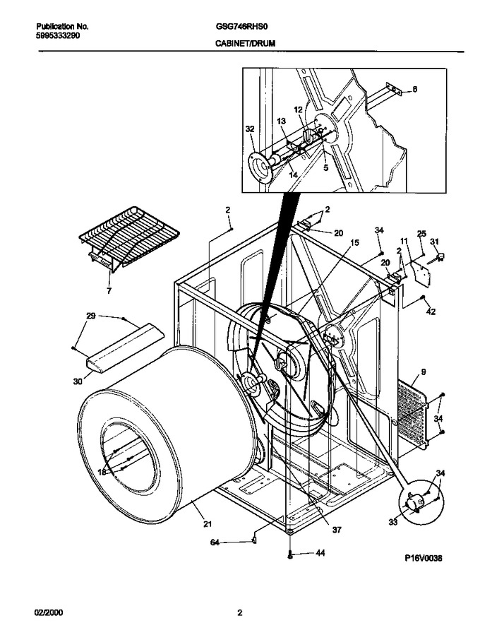 Diagram for GSG746RHS0