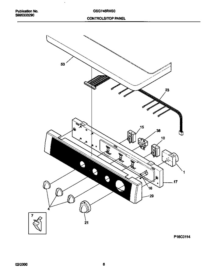 Diagram for GSG746RHS0