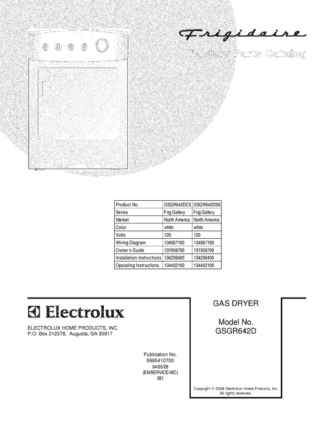 Diagram for GSGR642DC0