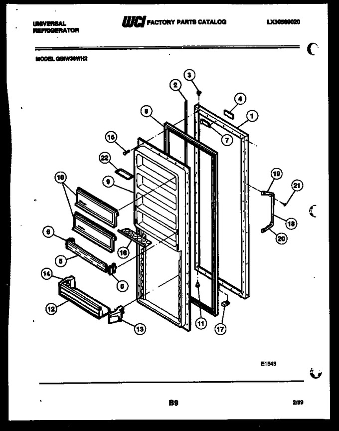 Diagram for GSIW36AH2