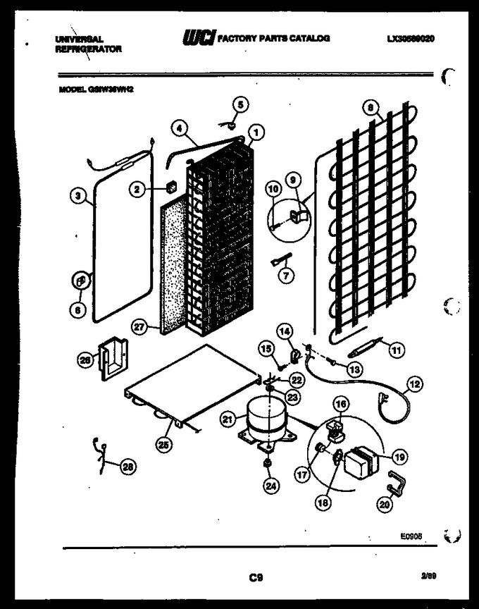 Diagram for GSIW36AH2