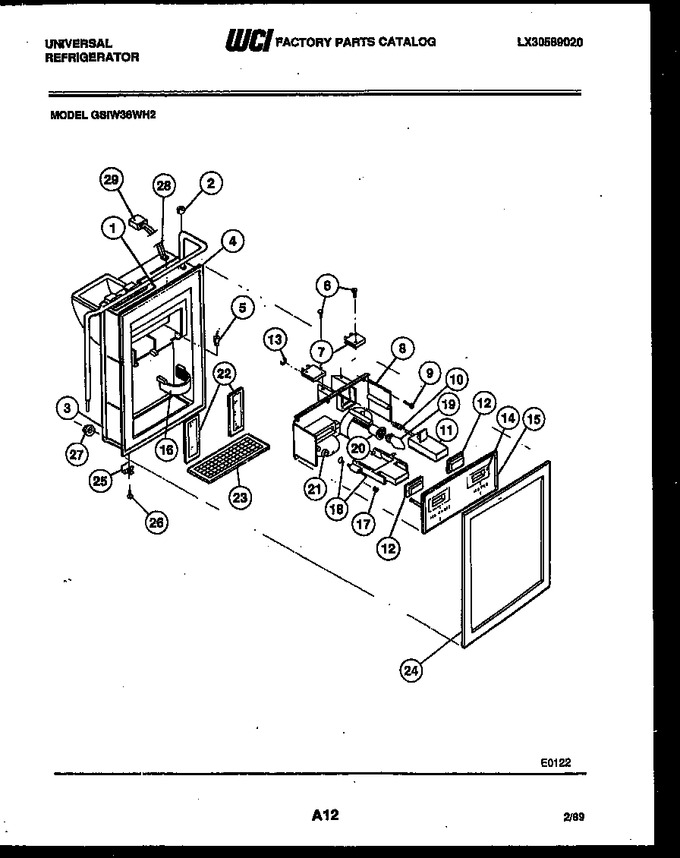 Diagram for GSIW36CH2