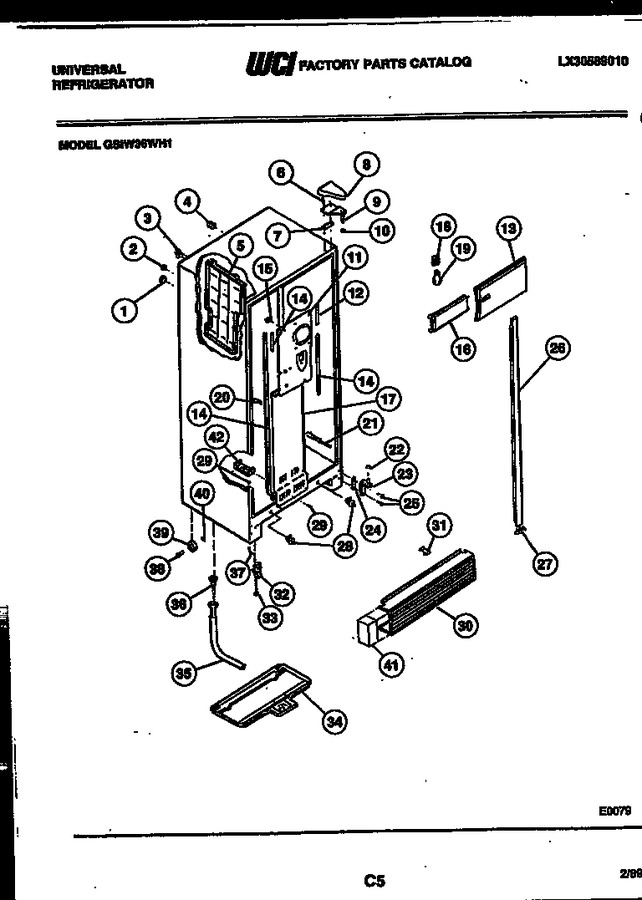 Diagram for GSIW36FH1