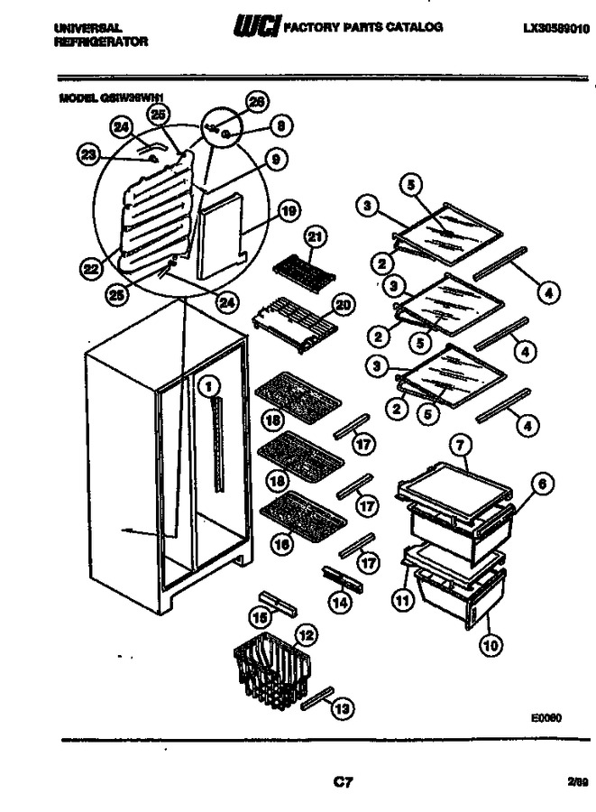 Diagram for GSIW36VH1
