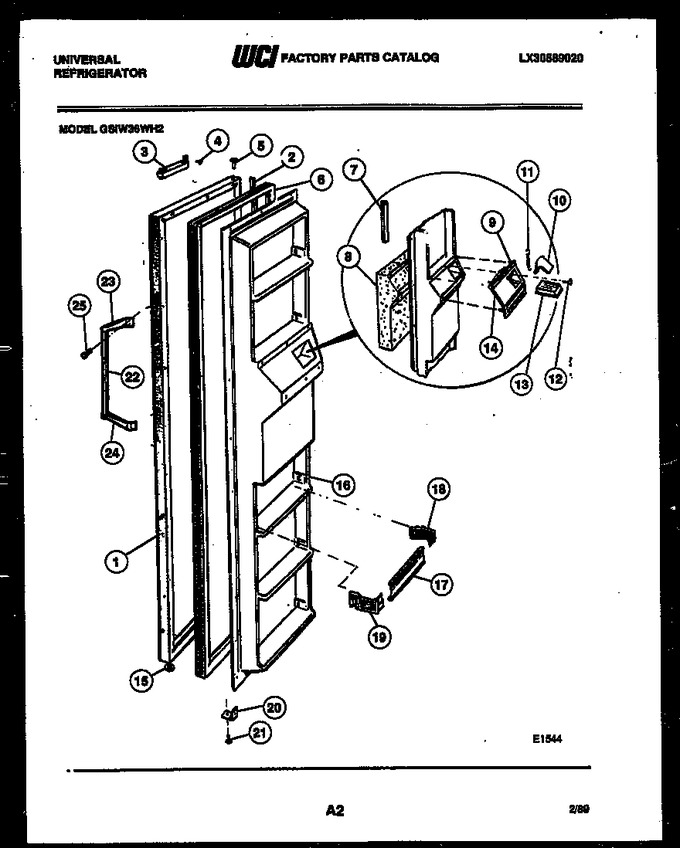 Diagram for GSIW36HH2