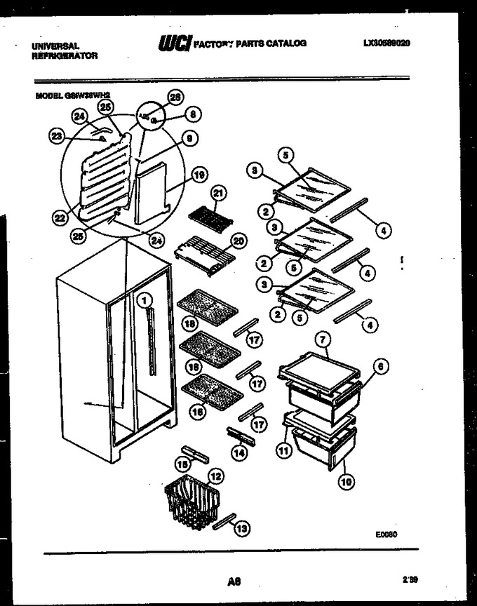 Diagram for GSIW36HH2
