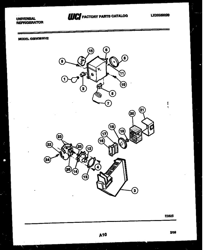 Diagram for GSIW36HH2