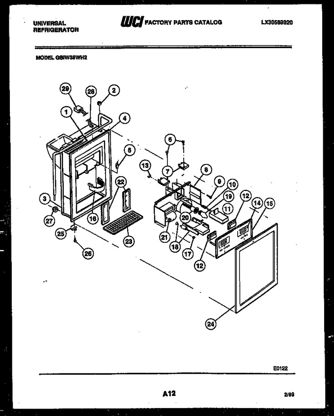 Diagram for GSIW36HH2