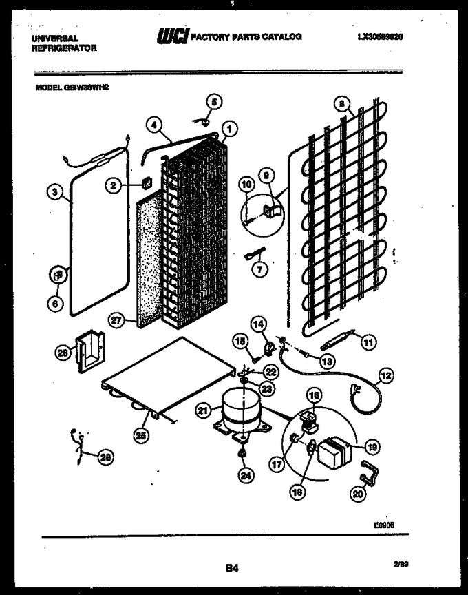 Diagram for GSIW36HH2