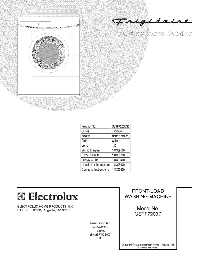 Diagram for GSTF7200DS0