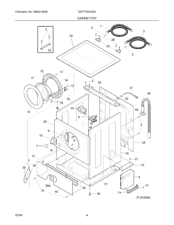 Diagram for GSTF7200DS0