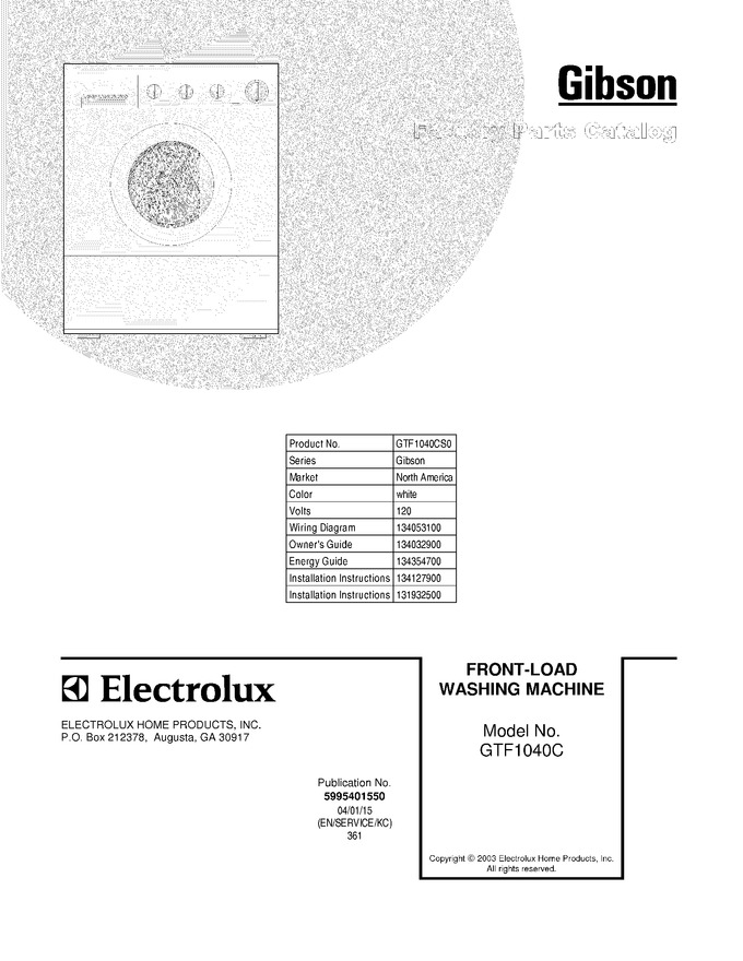 Diagram for GTF1040CS0