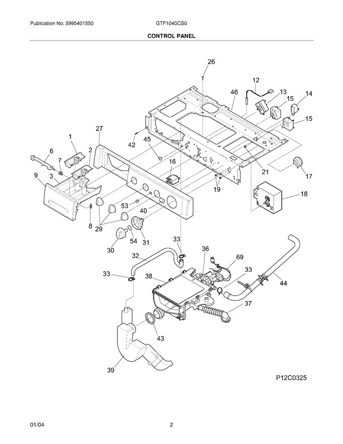 Diagram for GTF1040CS0