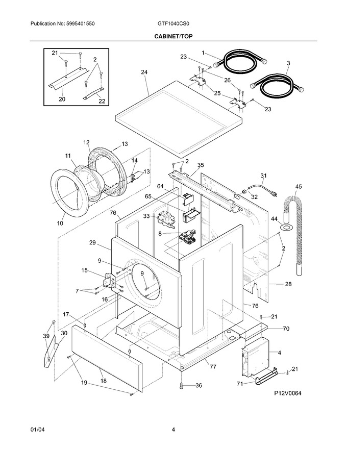 Diagram for GTF1040CS0
