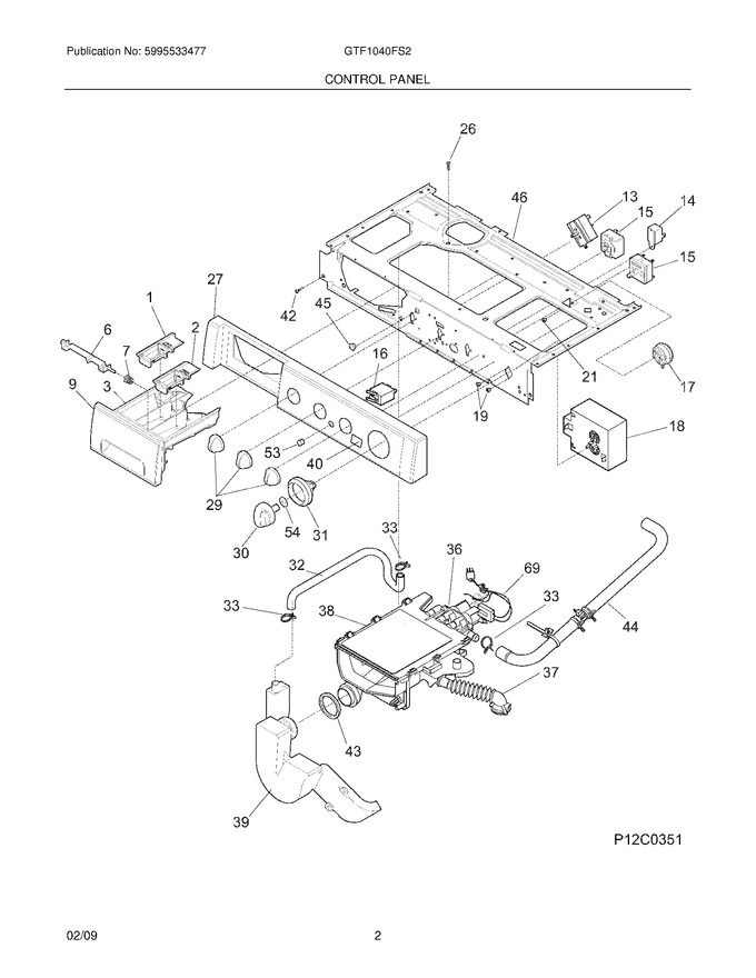 Diagram for GTF1040FS2