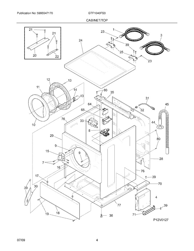 Diagram for GTF1040FS3