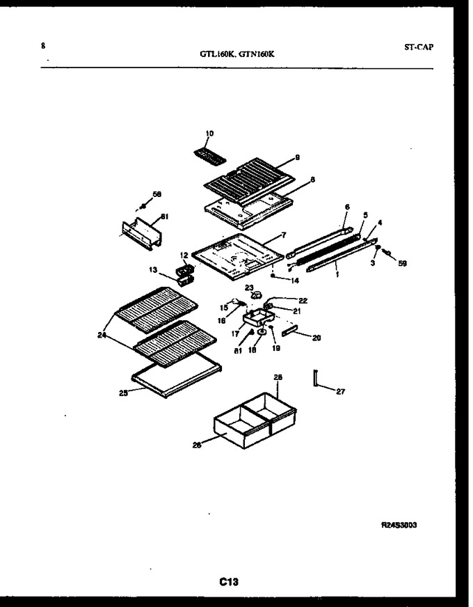 Diagram for GTN160WK2