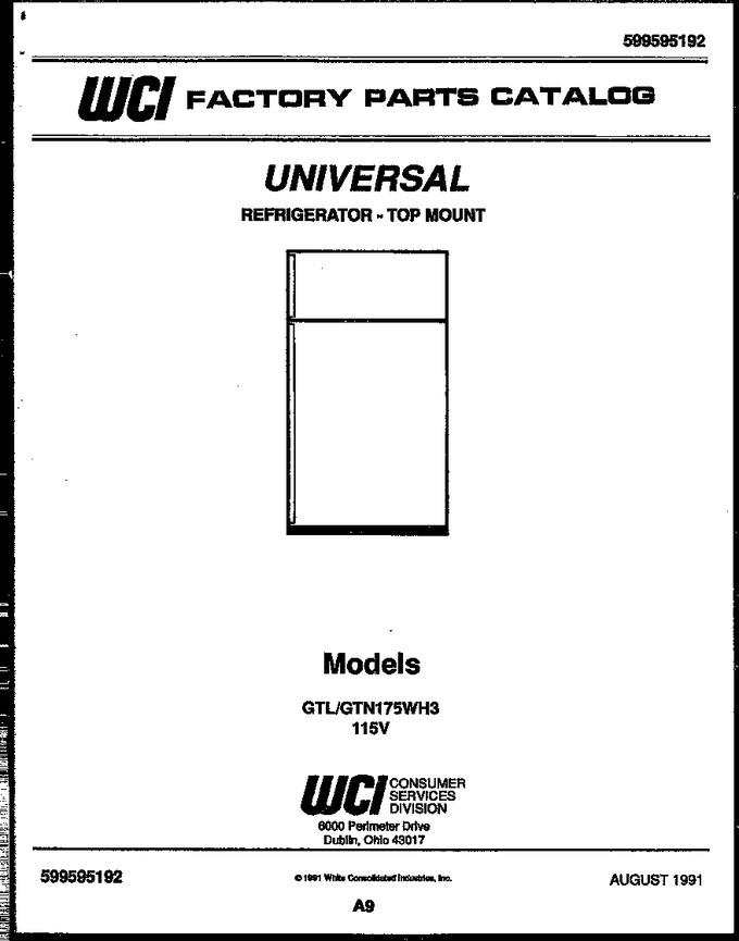 Diagram for GTN175WHY3