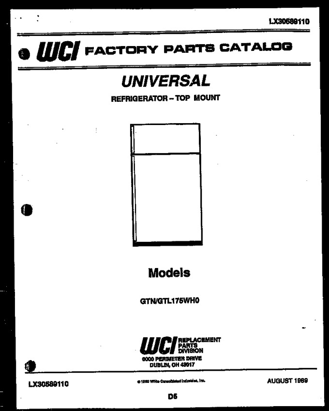 Diagram for GTN175HH0