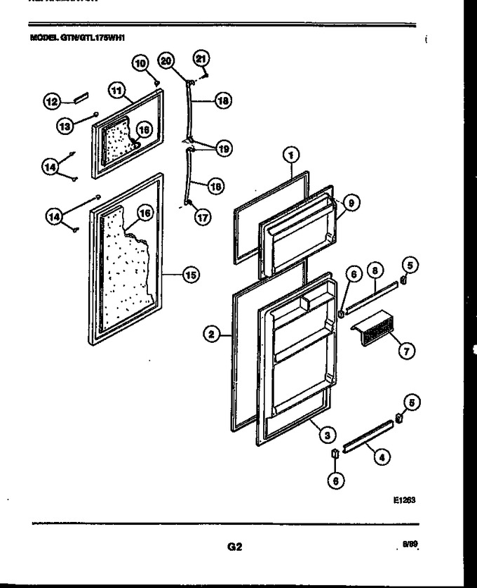 Diagram for GTL175WV1
