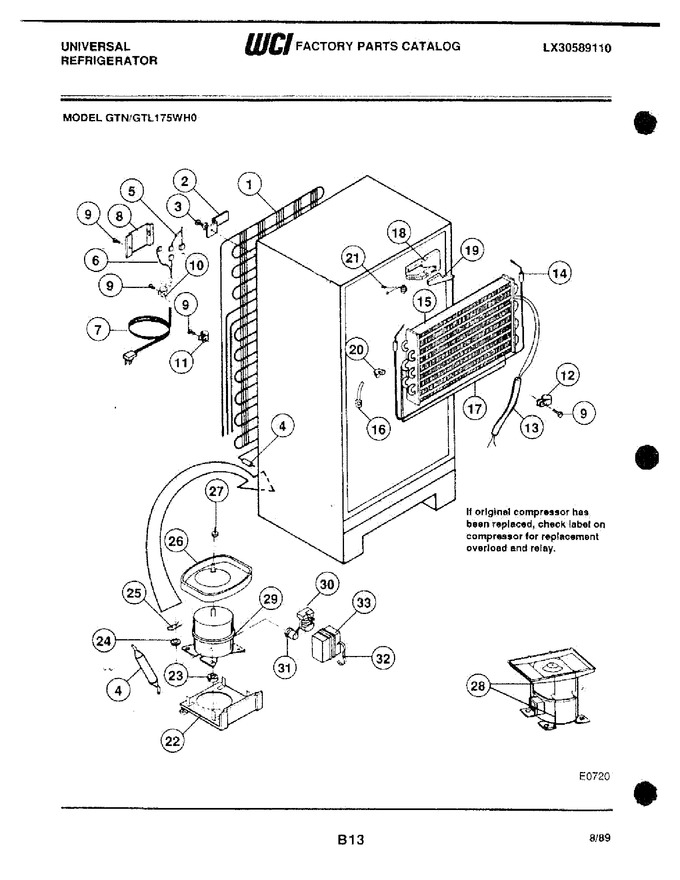 Diagram for GTN175WH0