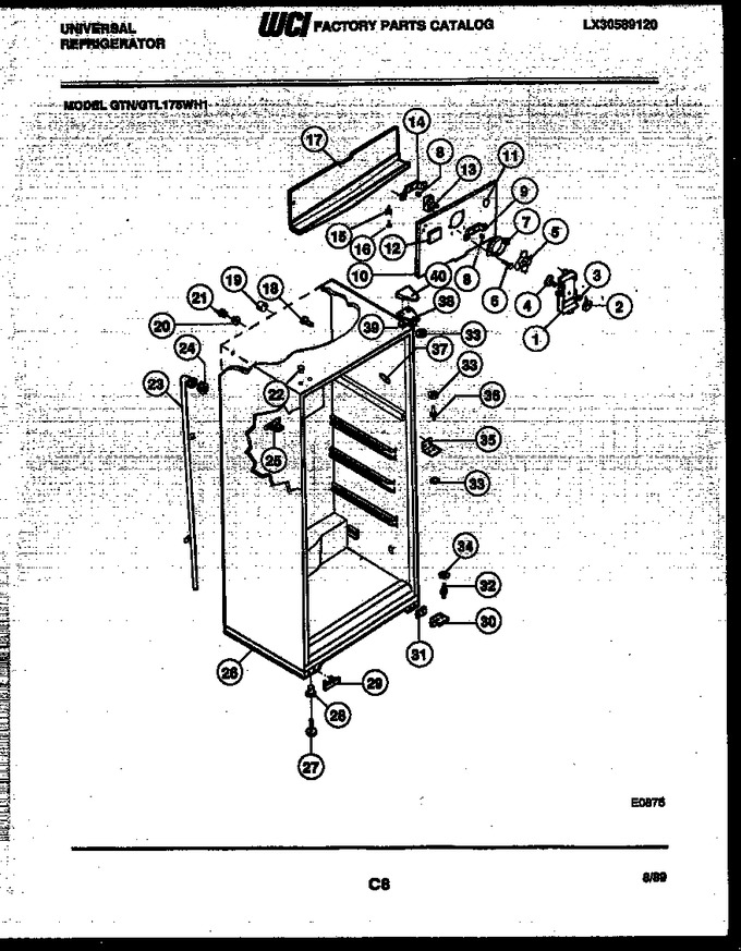 Diagram for GTN175WHH1