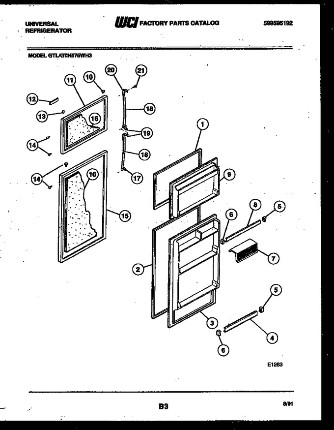 Diagram for GTL175WY3