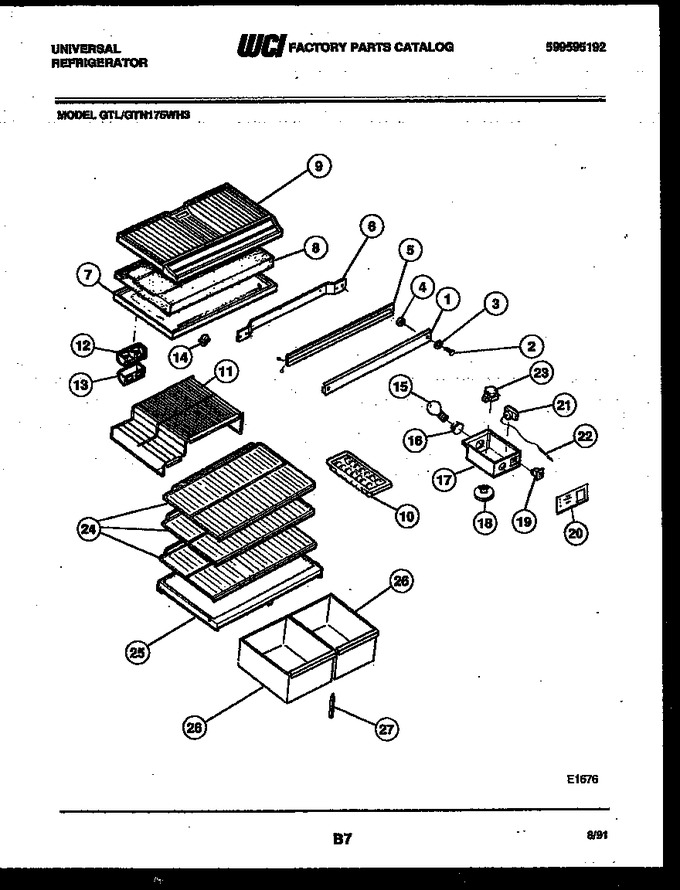Diagram for GTL175WY3