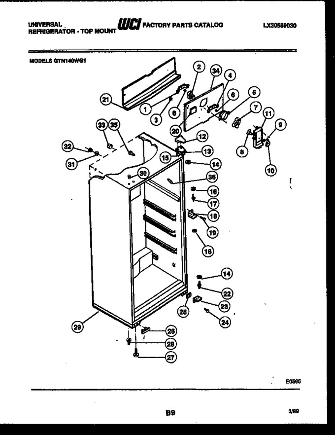Diagram for GTN140CG1