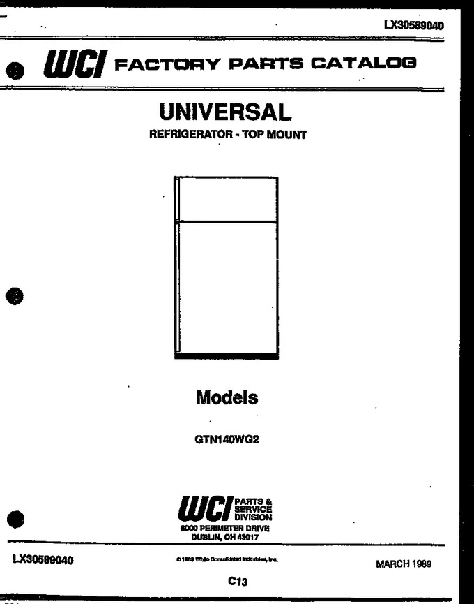 Diagram for GTN140CG2