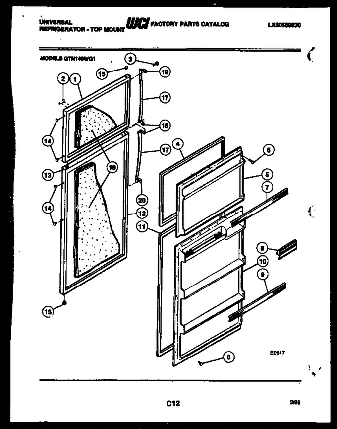 Diagram for GTN140HG1