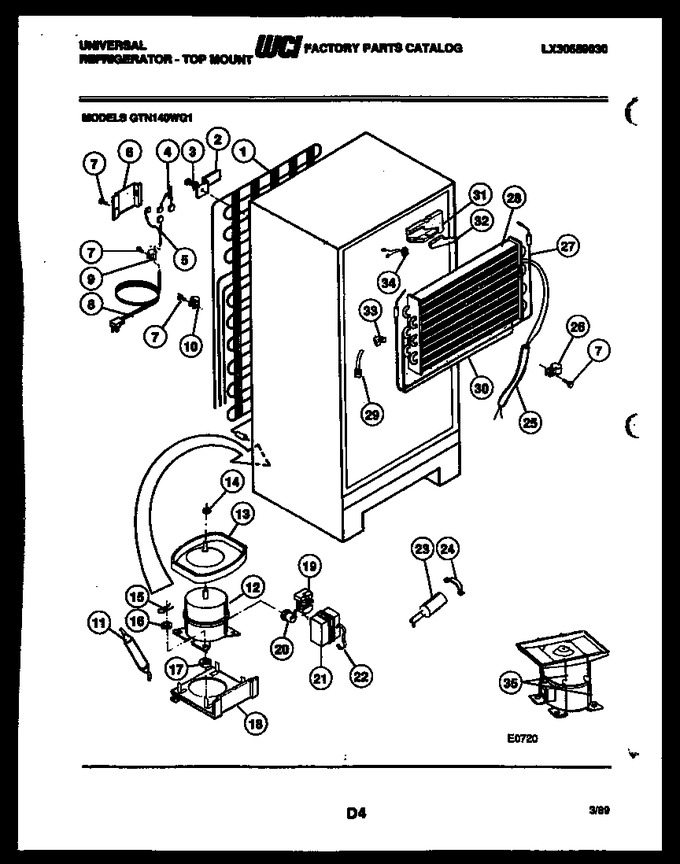 Diagram for GTN140HG1