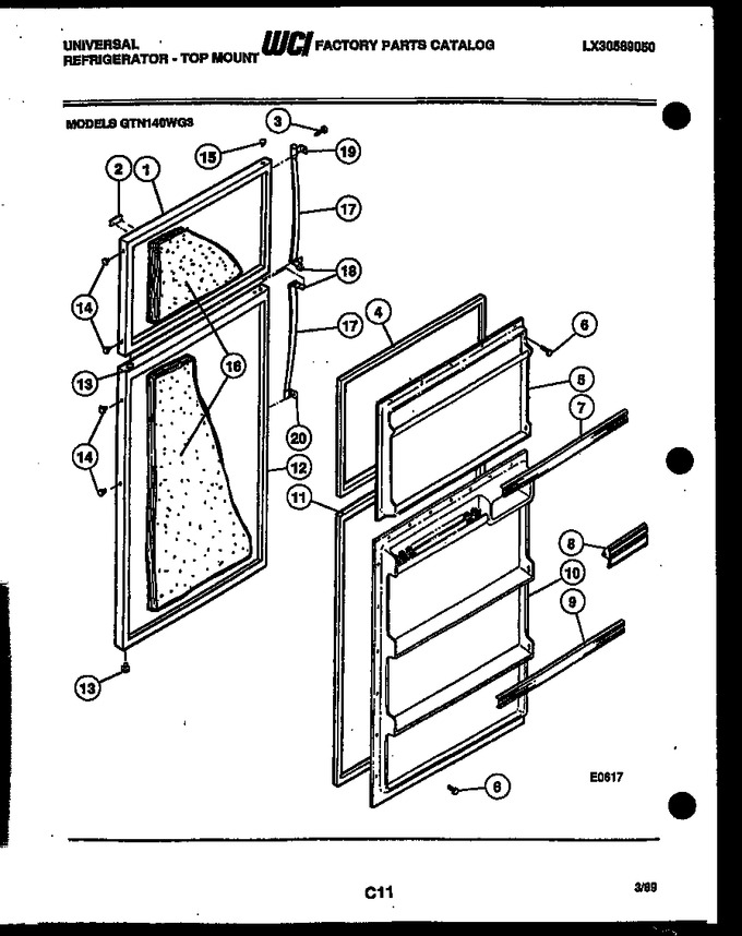 Diagram for GTN140WB3