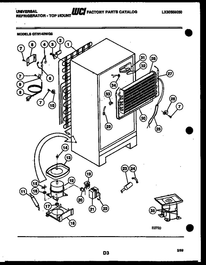 Diagram for GTN140WA3