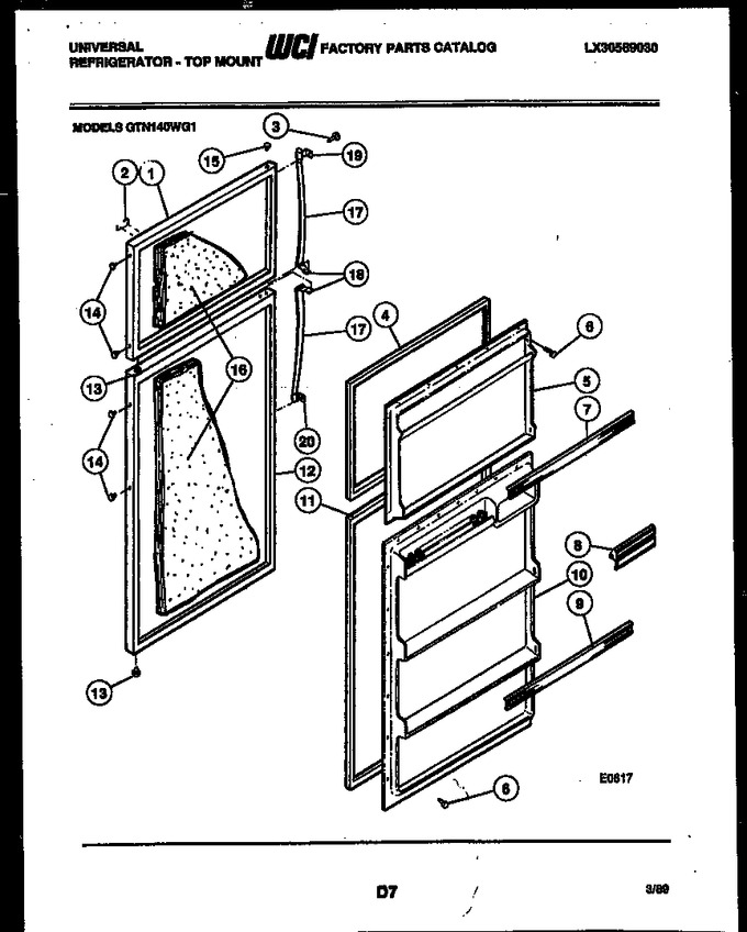 Diagram for GTN140WG1