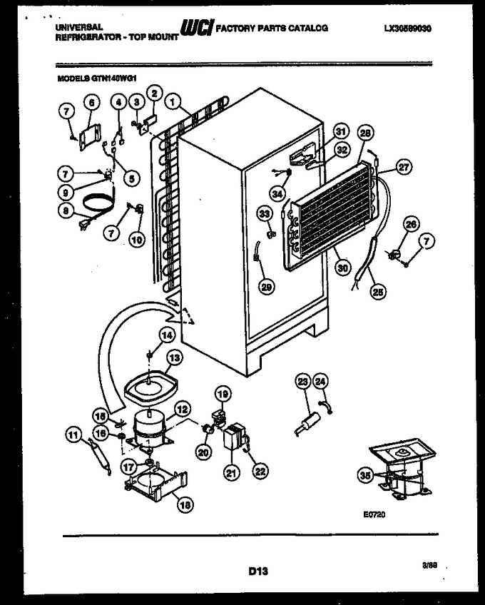 Diagram for GTN140WG1