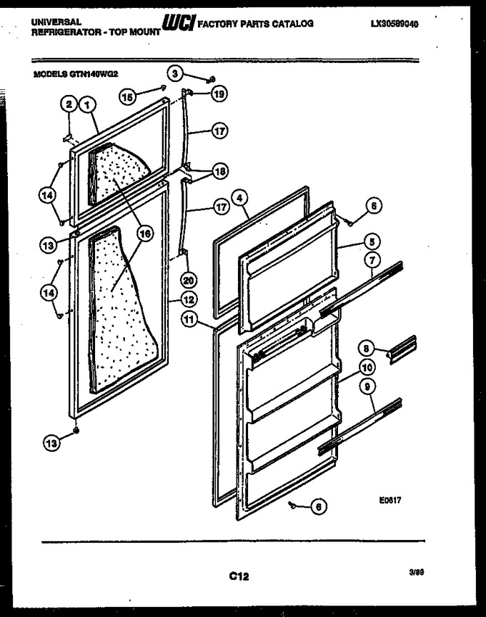 Diagram for GTN140WG2