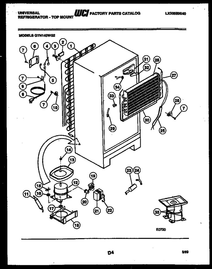 Diagram for GTN140WG2