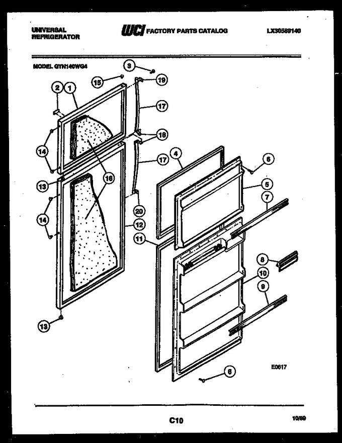 Diagram for GTN140WG4
