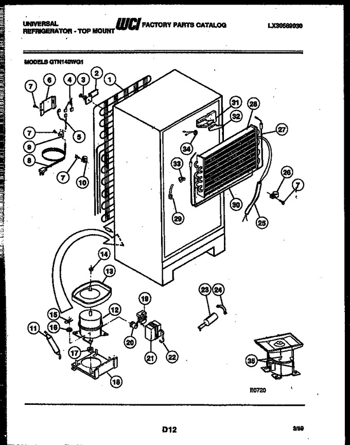 Diagram for GTN140WGD1