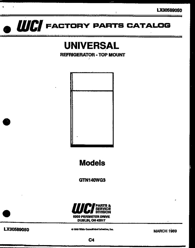 Diagram for GTN140WGD3