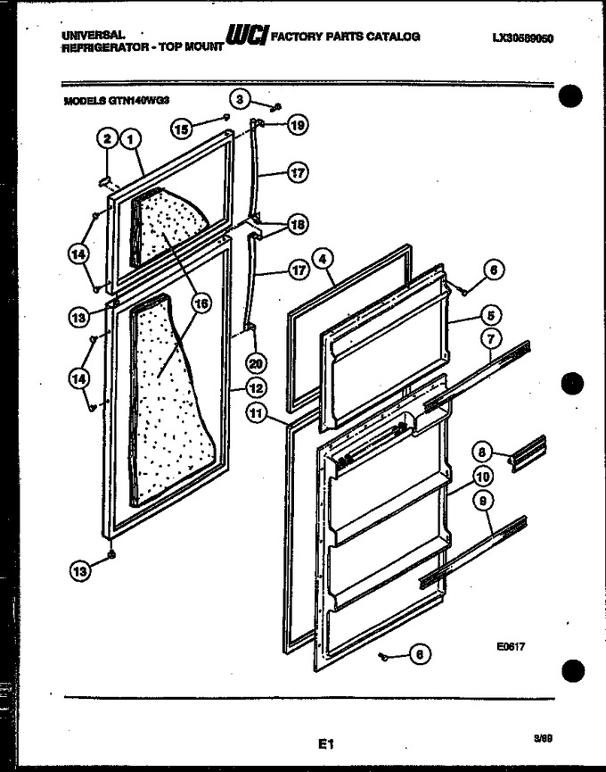 Diagram for GTN140WGD3